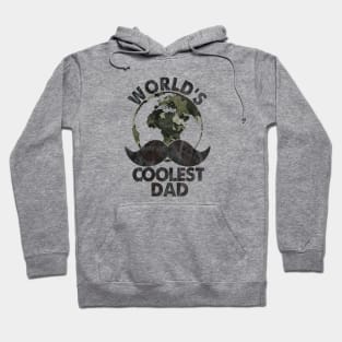 World's Coolest Dad Mustache Hoodie